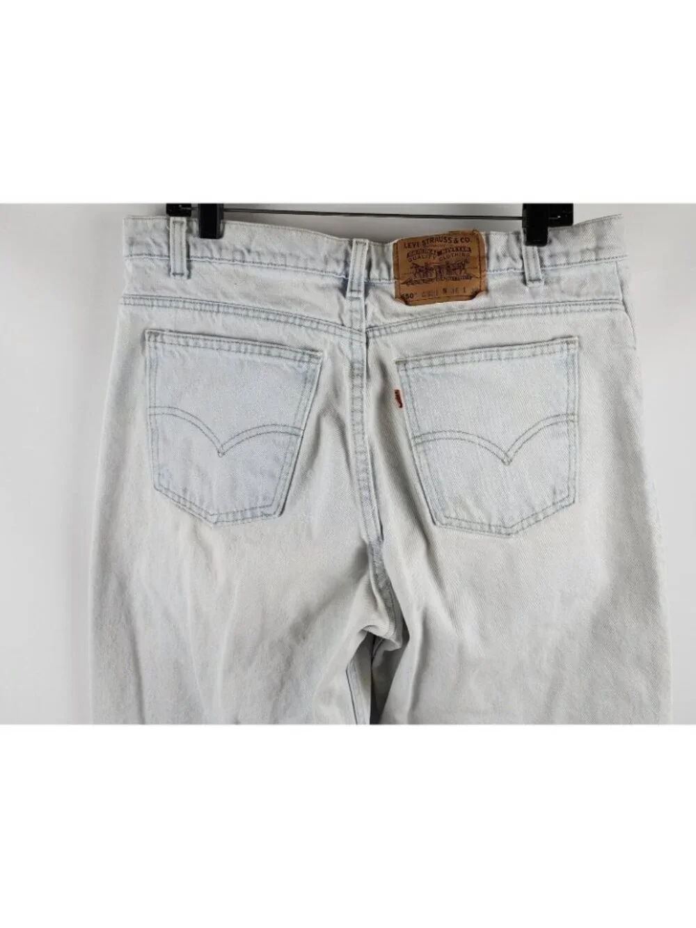 Levi’s 550 Vintage Jeans Men 36x31 Relaxed Fit Tapered Lt Blue Denim 95' Y2K USA